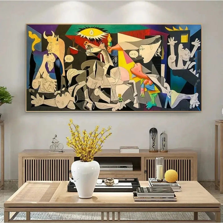 Guernica Picasso Lærred Kunst