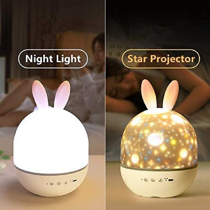 LED Univers Stjerner Kanin Projektor Nattelys |
