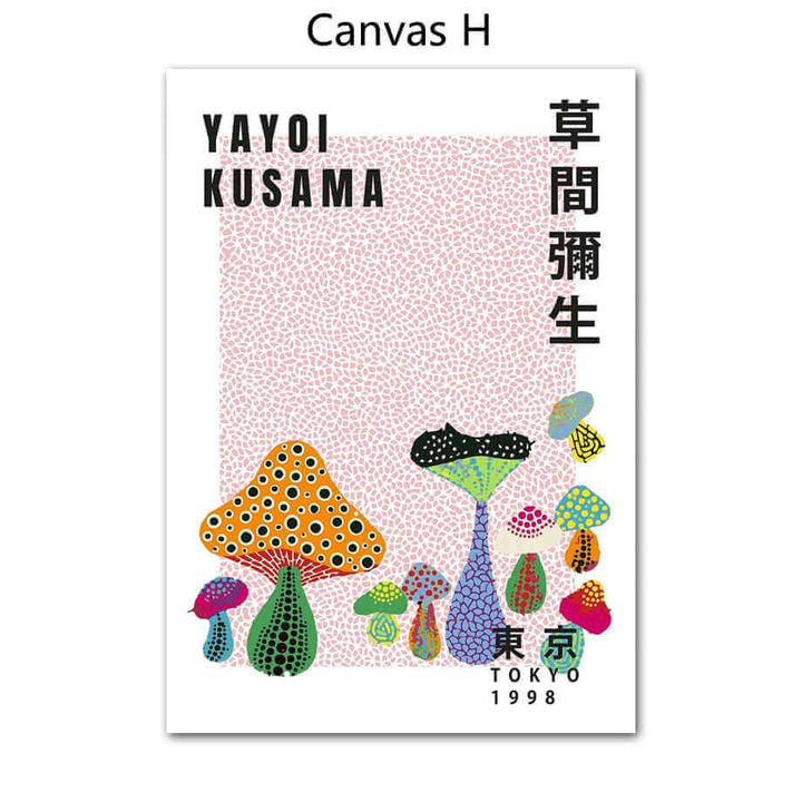 Yayoi Kusama Abstrakt Premium Plakat