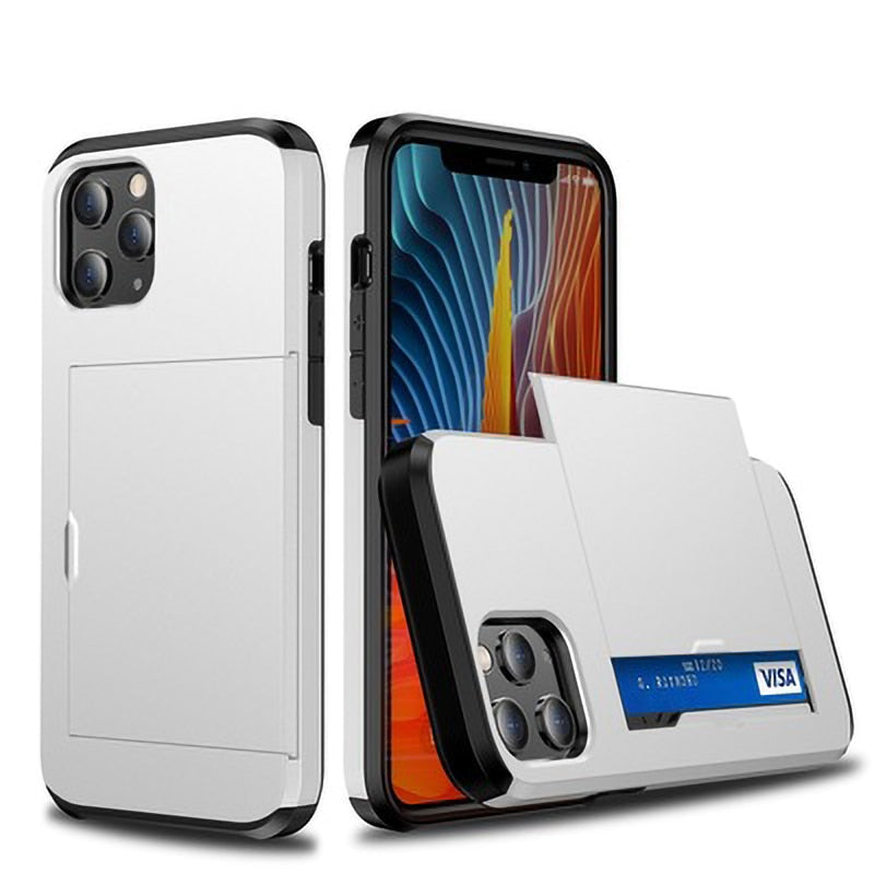 Business Armor Slide Wallet iPhone Cover