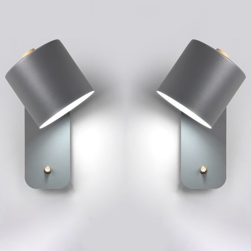 Moderne LED Væglamper med Kontakt Indendørs Hjemme Dekorations Lys