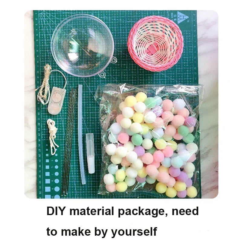 DIY Luftballon-formet Flyvende Dyr Natlampe