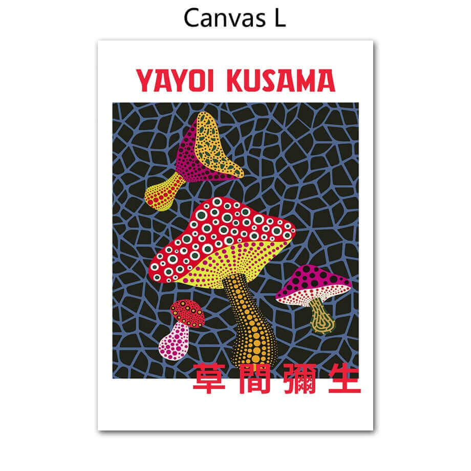 Yayoi Kusama Abstrakt Premium Plakat