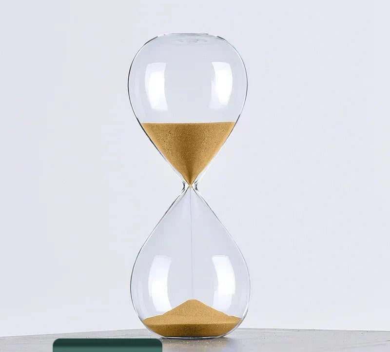 Glas Sand Timer | Stilfuld Dekoration med 5/10/30/60 Minutters Indikator