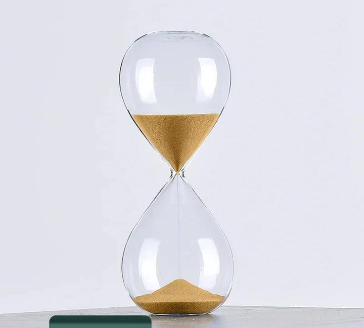 Glas Sand Timer | Stilfuld Dekoration med 5/10/30/60 Minutters Indikator