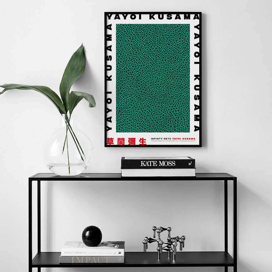 Yayoi Kusama Abstrakt Premium Plakat