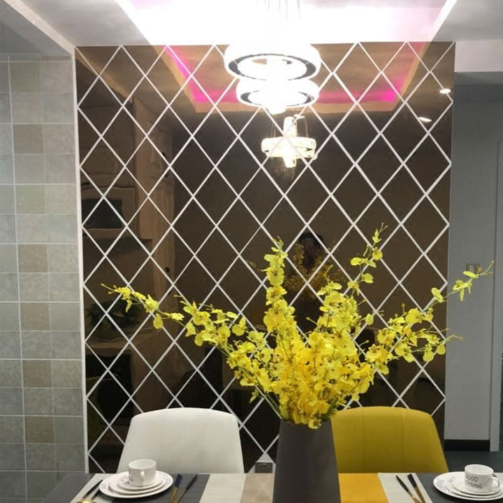 MirraShape - Elegant 3D Spejl Triangel