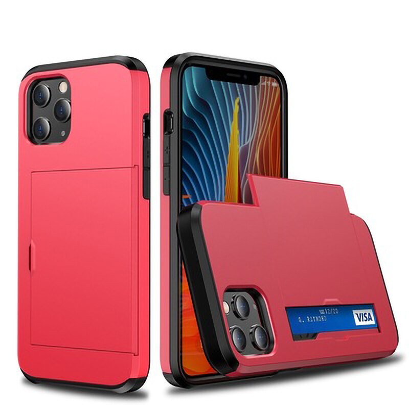 Business Armor Slide Wallet iPhone Cover