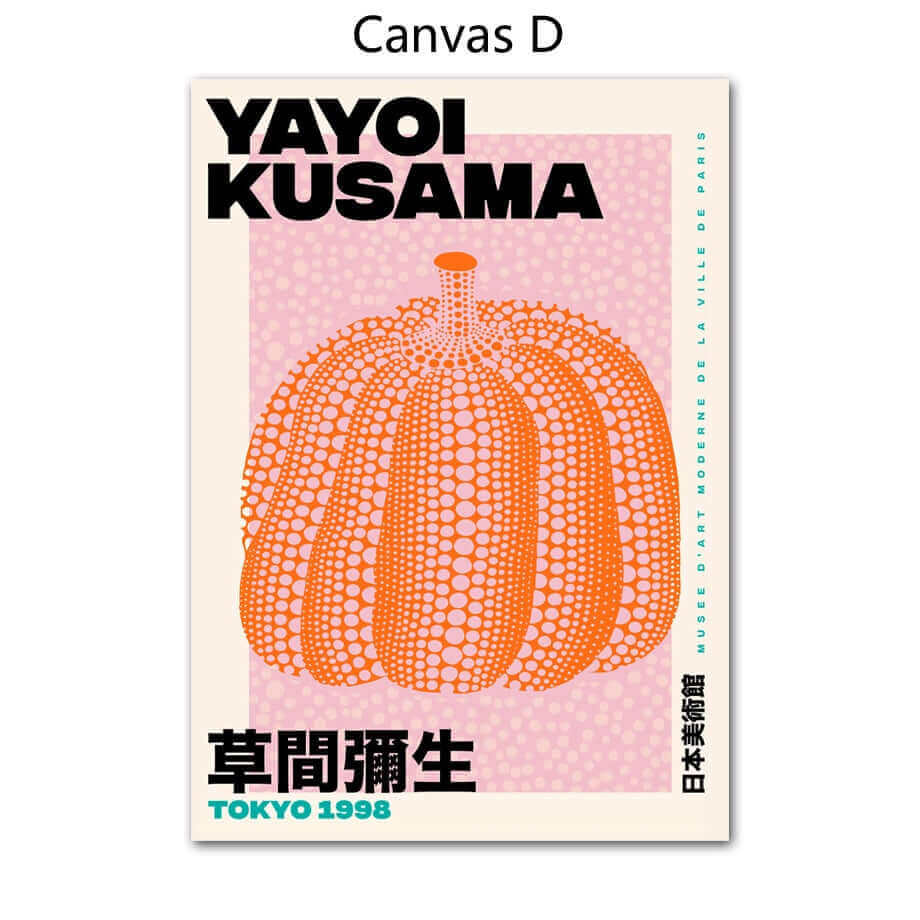 Yayoi Kusama Abstrakt Premium Plakat