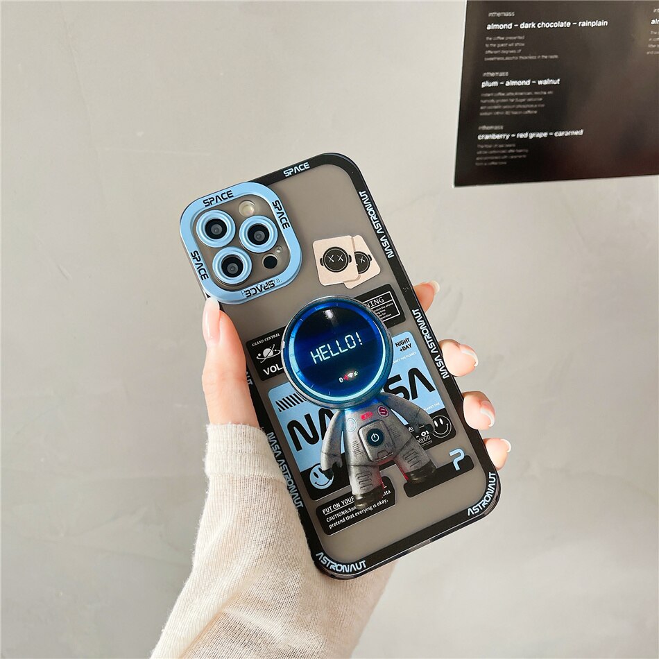 Rummets Tid Astronaut Kunstnerisk Telefoncover