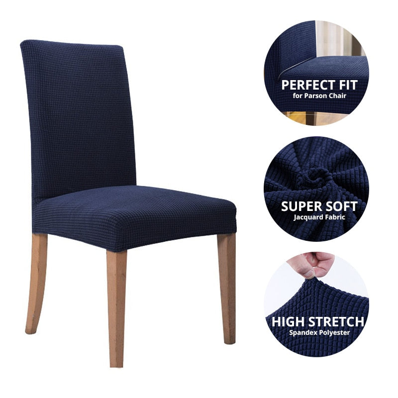 Stolebetræk - Coverly - Strækbart - Elegant (2 stykker)