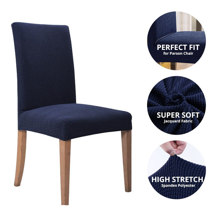 Stolebetræk - Coverly - Strækbart - Elegant (2 stykker)