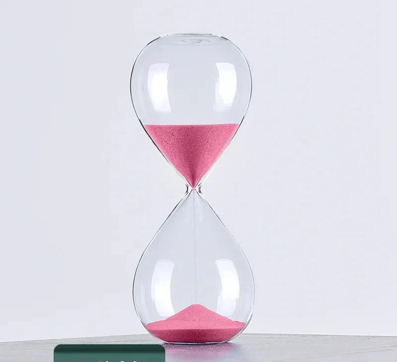 Glas Sand Timer | Stilfuld Dekoration med 5/10/30/60 Minutters Indikator
