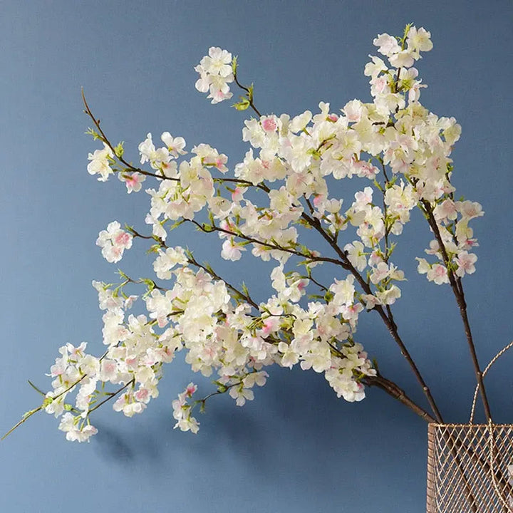Kunstig Kirsebærblomst Gren - 109 cm Silke Blomster