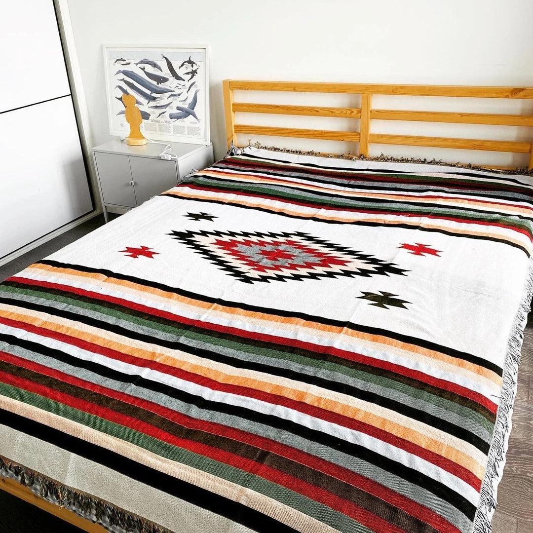 Vintage Græskar Sofa Cover Blanket