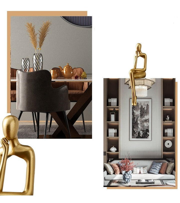 Moderne Figurer Abstrakt Hjem Deko Skulptur