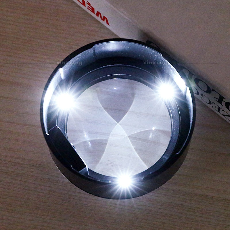 LED Læsebriller Forstørrelsesglas