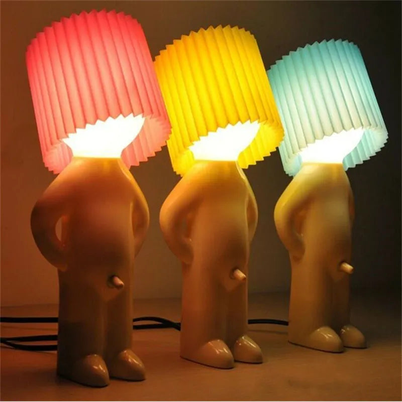 Sjov trådløs lampe