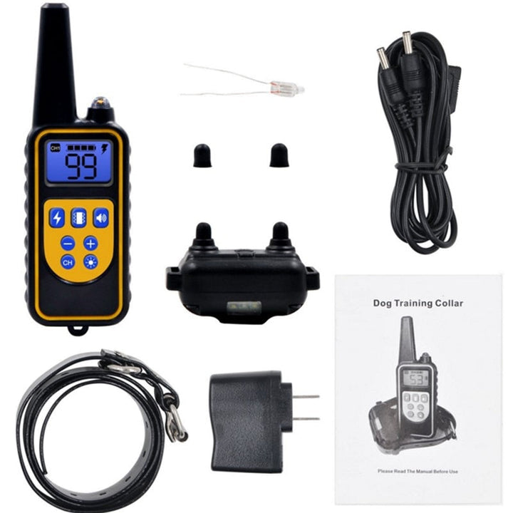 Langt Skud Elektrisk Hundetræning Vandtæt Krave