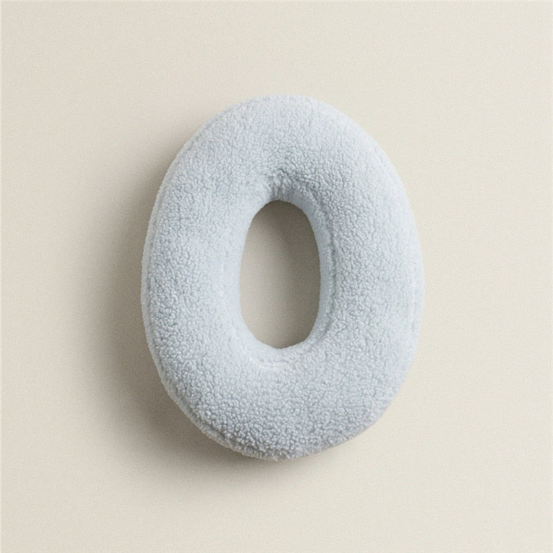 Alfabet Bogstav Fleece Pude