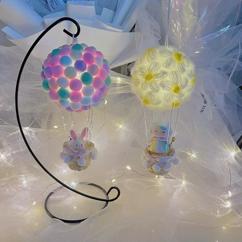 DIY Luftballon-formet Flyvende Dyr Natlampe