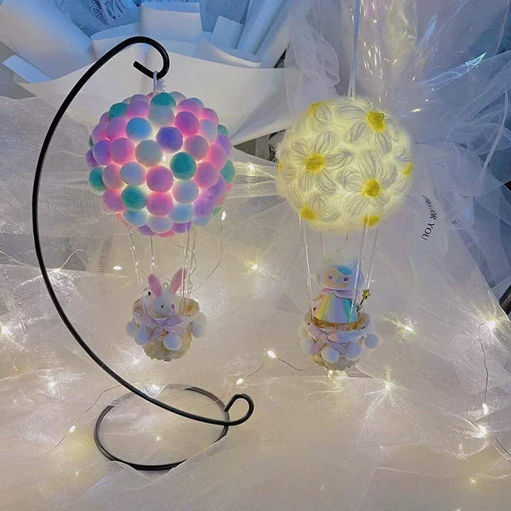 DIY Luftballon-formet Flyvende Dyr Natlampe