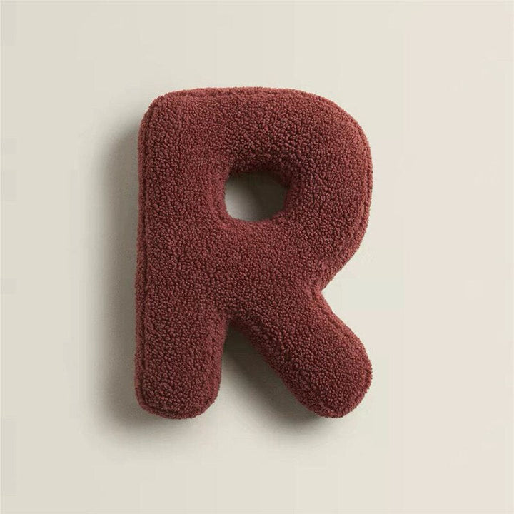 Alfabet Bogstav Fleece Pude
