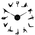 Pilates Poses DIY Vægur