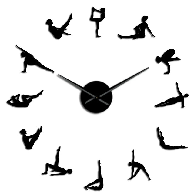 Pilates Poses DIY Vægur