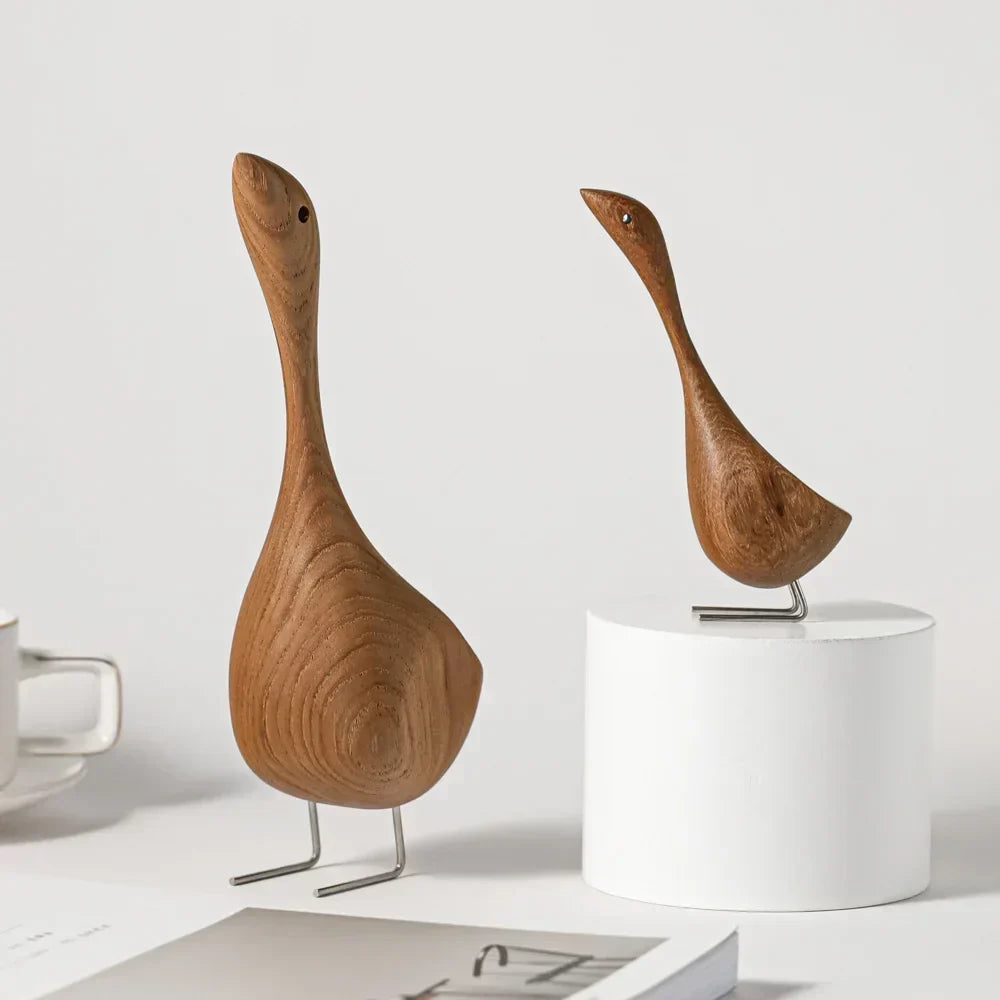Nordiske Trægåse Figurer