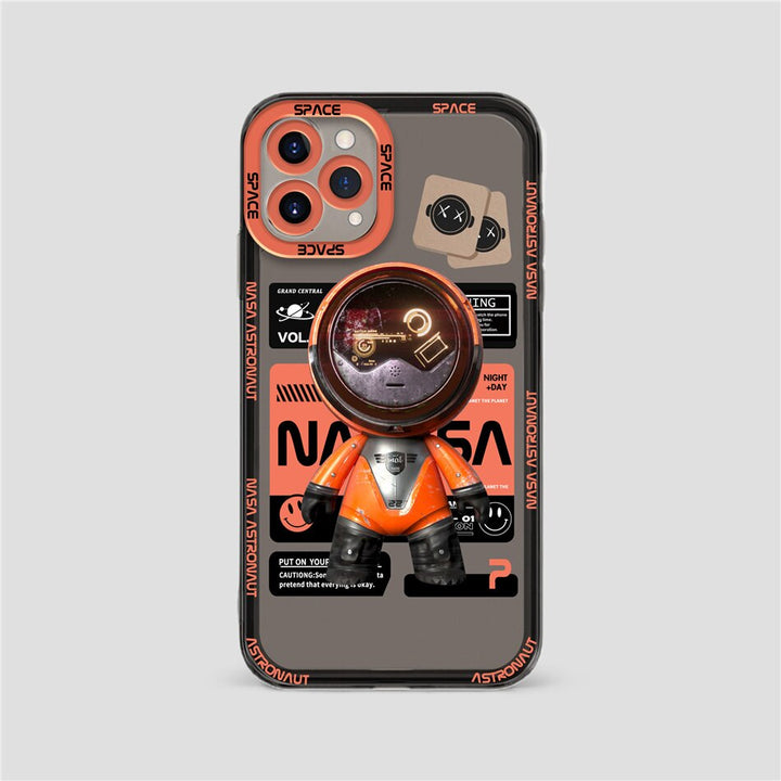 Rum Tid Astronaut Kunstnerisk Telefon Cover