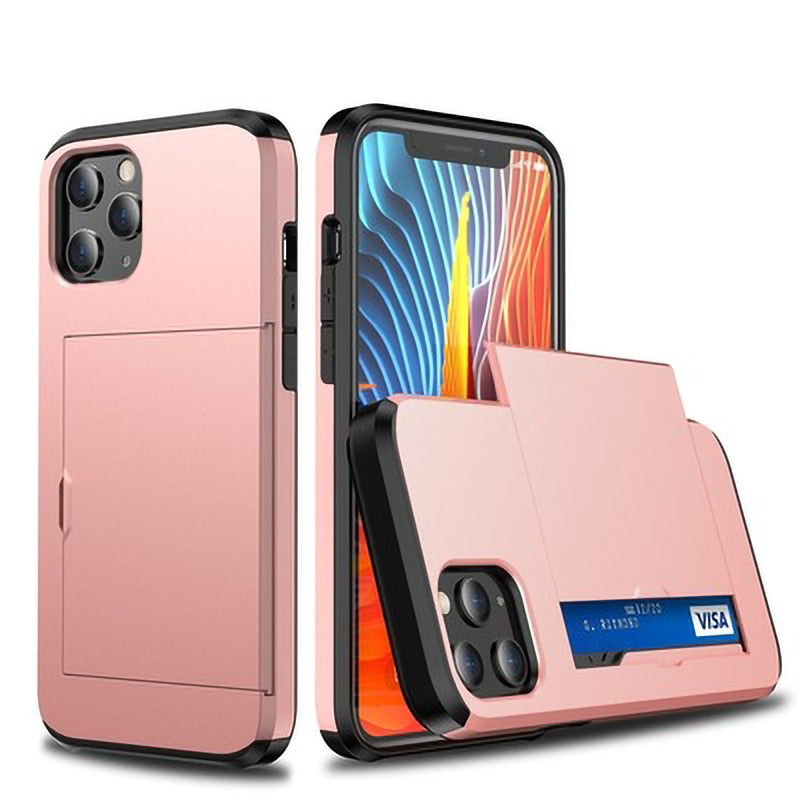 Business Armor Slide Wallet iPhone Cover