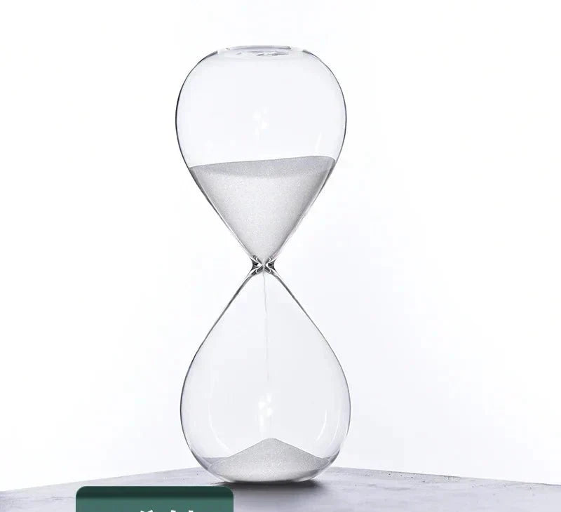 Glas Sand Timer | Stilfuld Dekoration med 5/10/30/60 Minutters Indikator