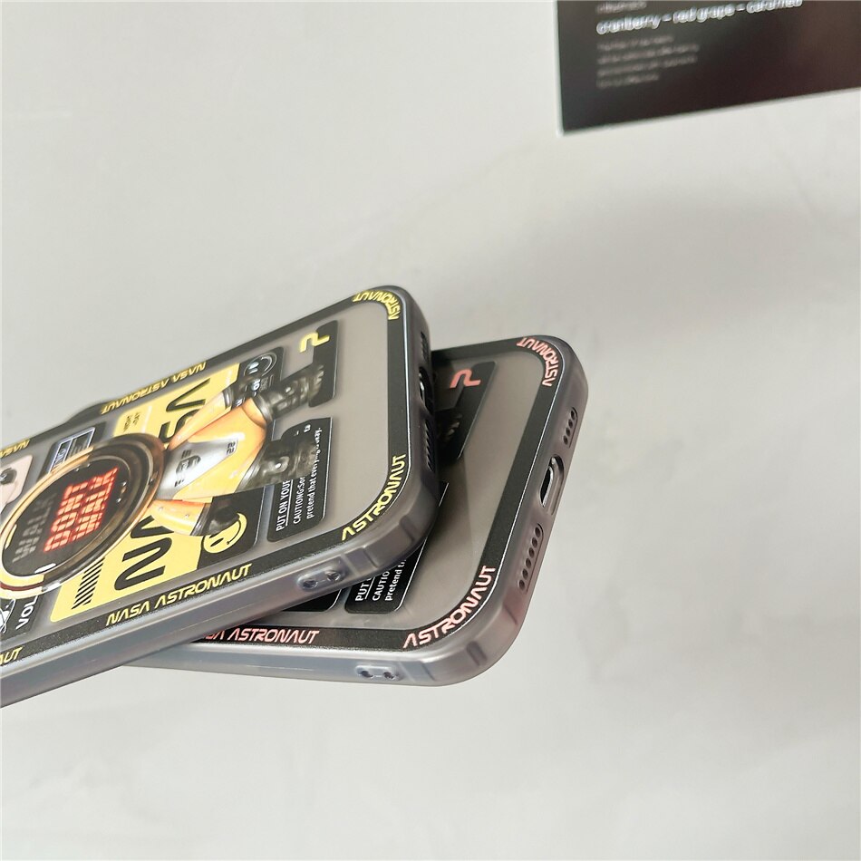 Rummets Tid Astronaut Kunstnerisk Telefoncover