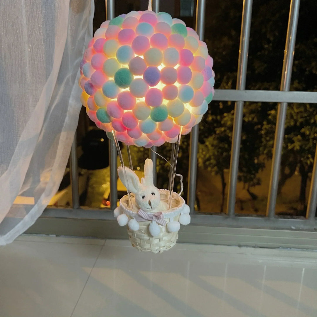 DIY Luftballon-formet Flyvende Dyr Natlampe