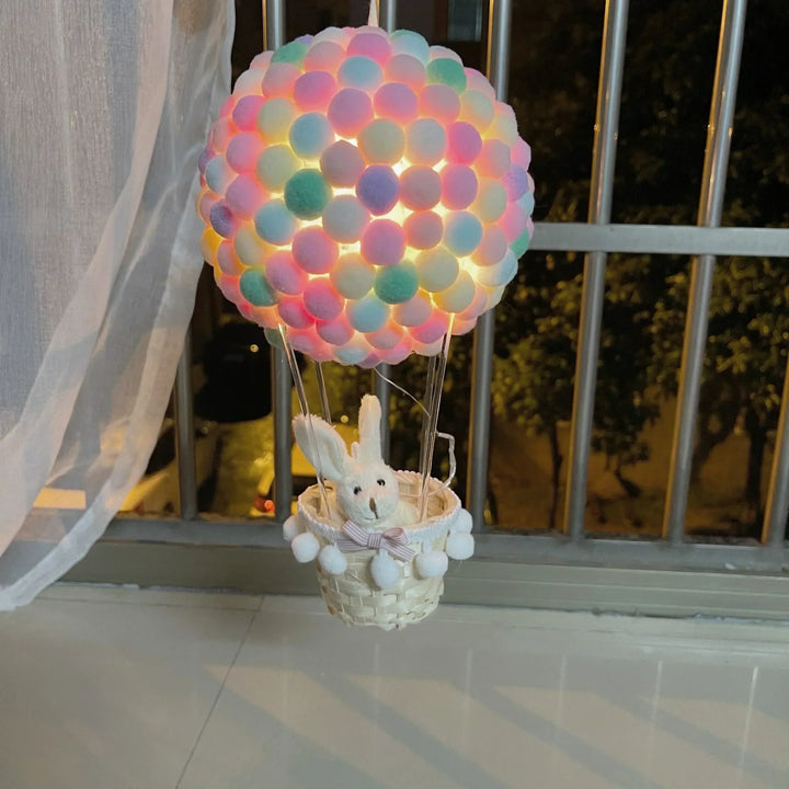 DIY Luftballon-formet Flyvende Dyr Natlampe