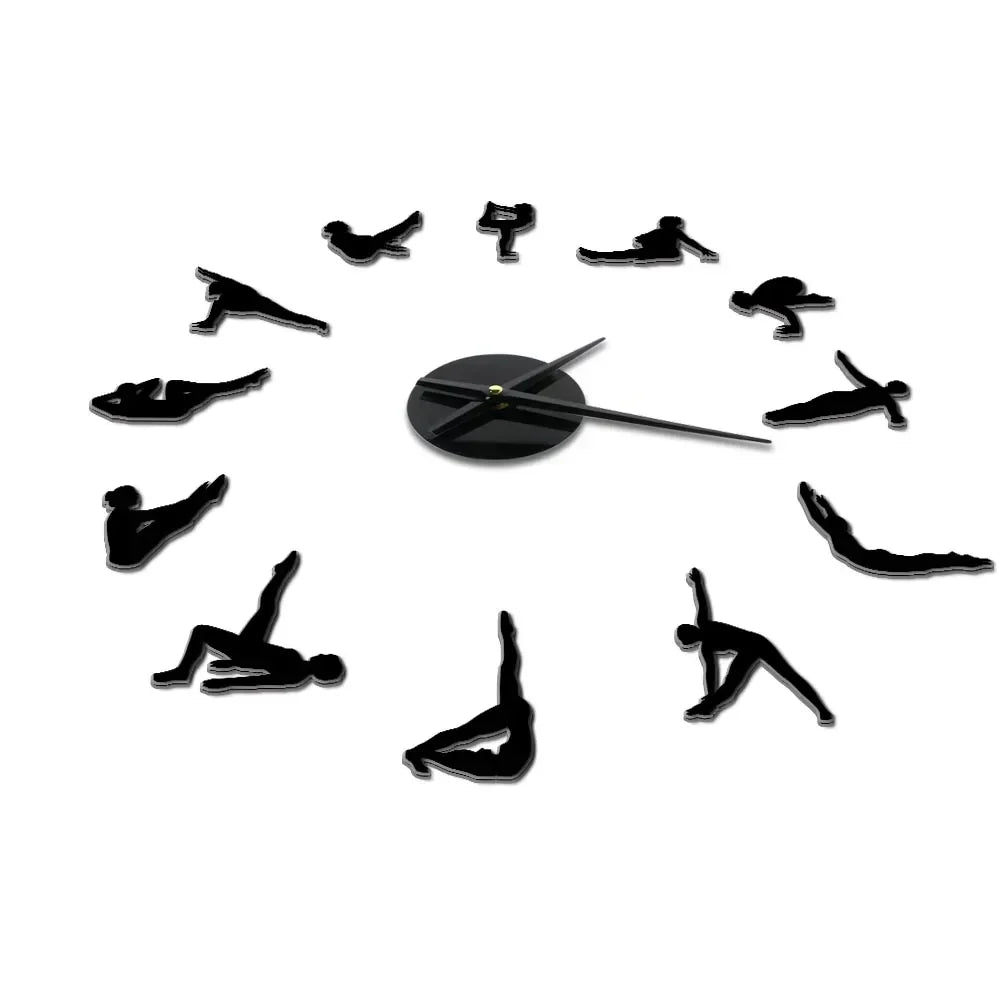 Pilates Poses DIY Vægur