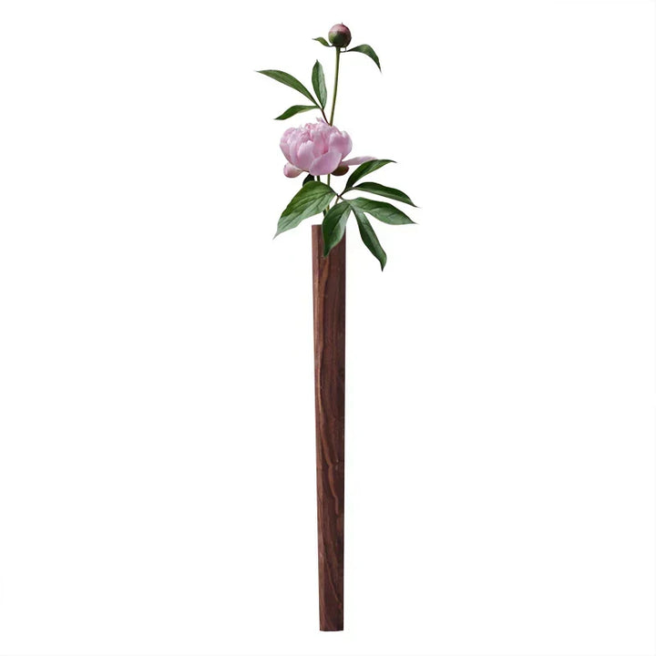 Håndlavet Solid Træ Vægvase