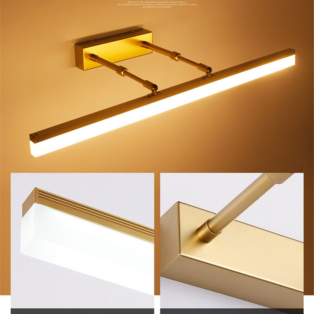 AquaGlow Vandtæt LED Spejl Lampe