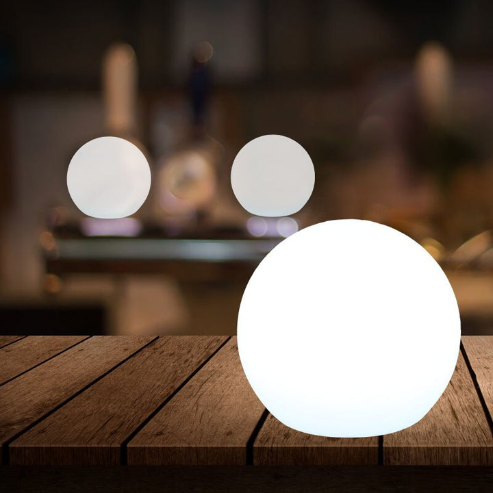 Måne Batteri LED Indendørs &amp; Udendørs Bordlampe