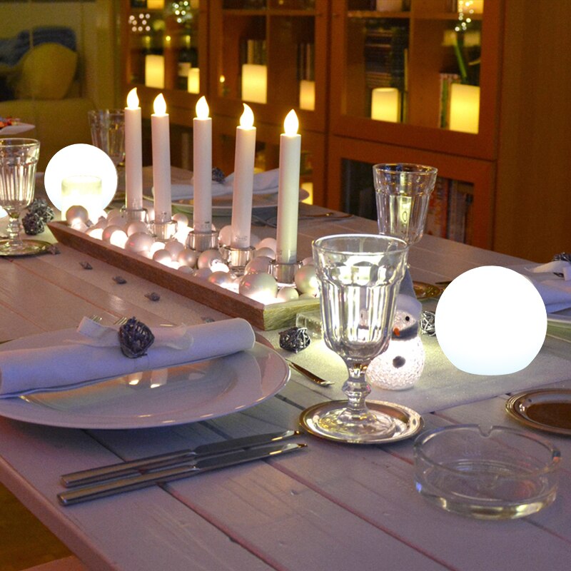 Måne Batteri LED Indendørs &amp; Udendørs Bordlampe