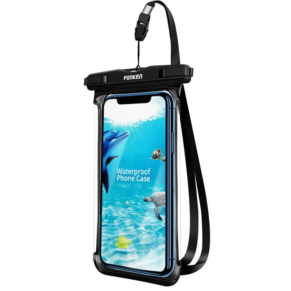 Vandtæt Smartphone Etui DryVault | Fuldt Udsigtsdesign | Sideadgang | Med Bærestrop