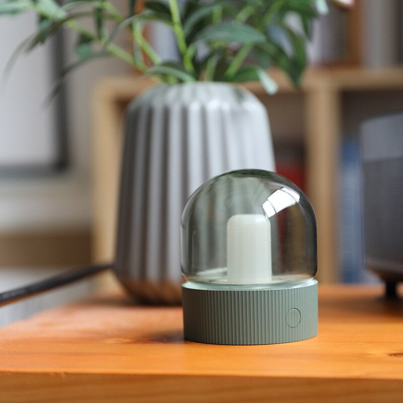 Vintage MiniPastell Natbord Lampe