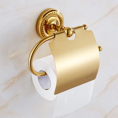 Guld Badeværelsestilbehør