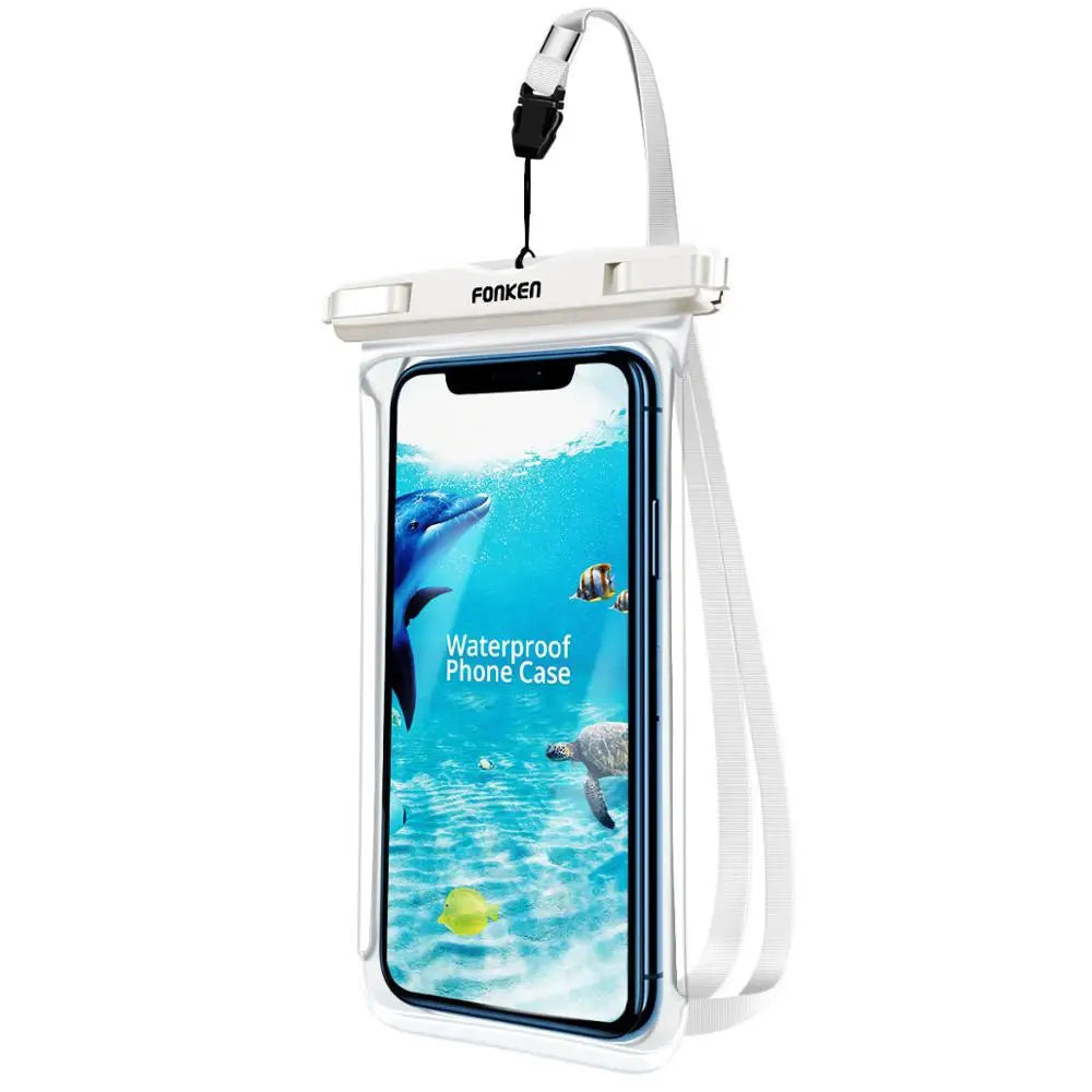 Vandtæt Smartphone Etui DryVault | Fuldt Udsigtsdesign | Sideadgang | Med Bærestrop