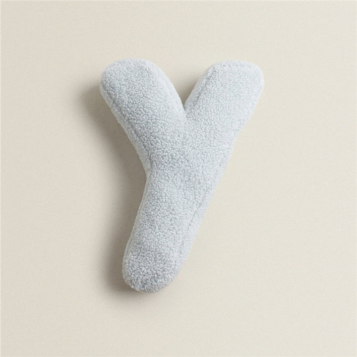 Alfabet Bogstav Fleece Pude