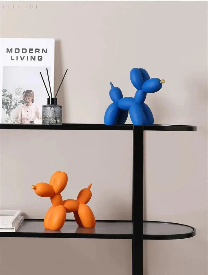 Haku - Ballon ornament med gylden næb