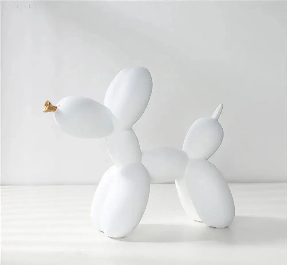Haku - Ballon ornament med gylden næb