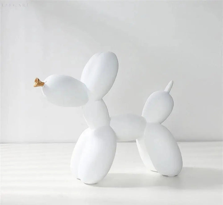 Haku - Ballon ornament med gylden næb