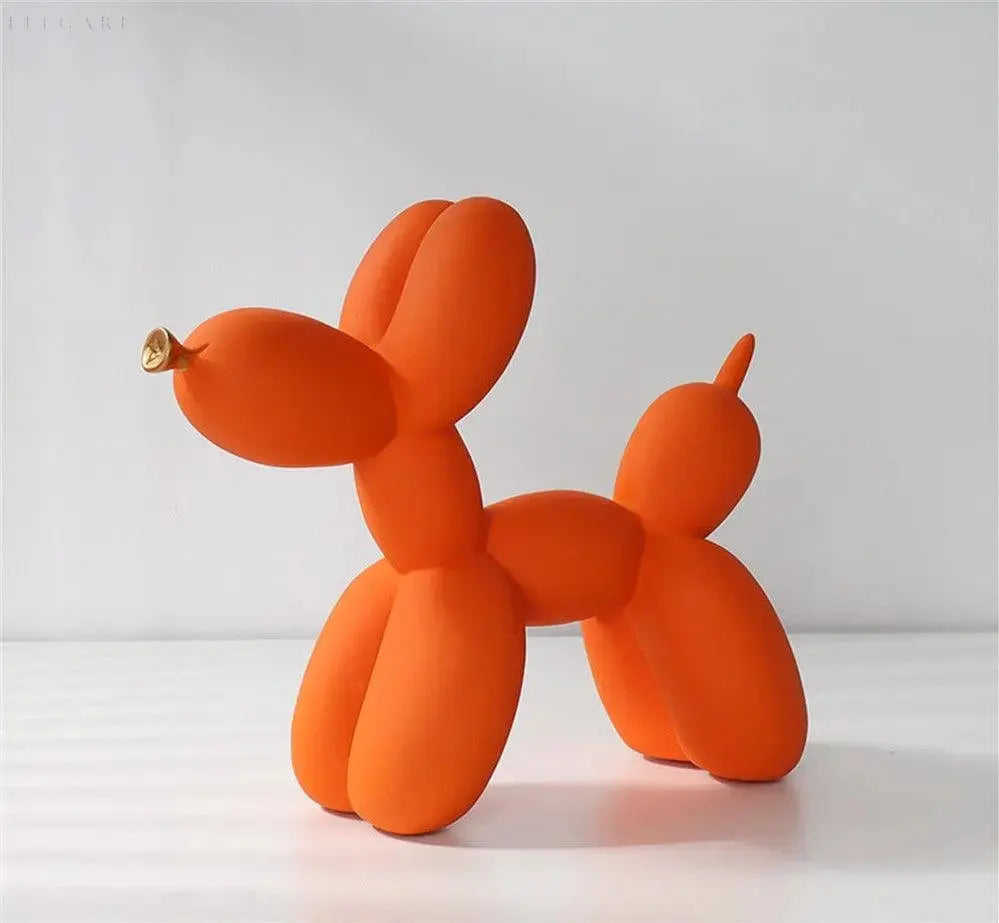 Haku - Ballon ornament med gylden næb